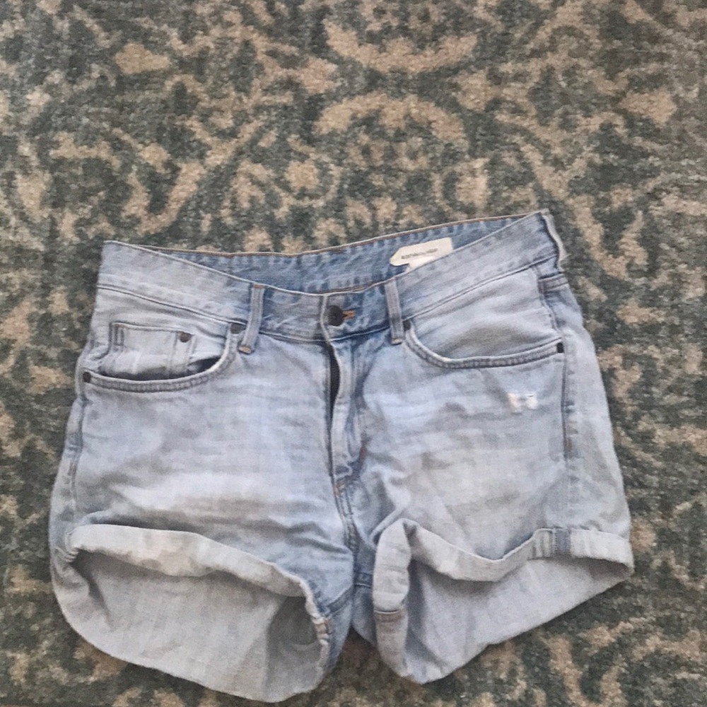 Light wash Denim shorts size 8